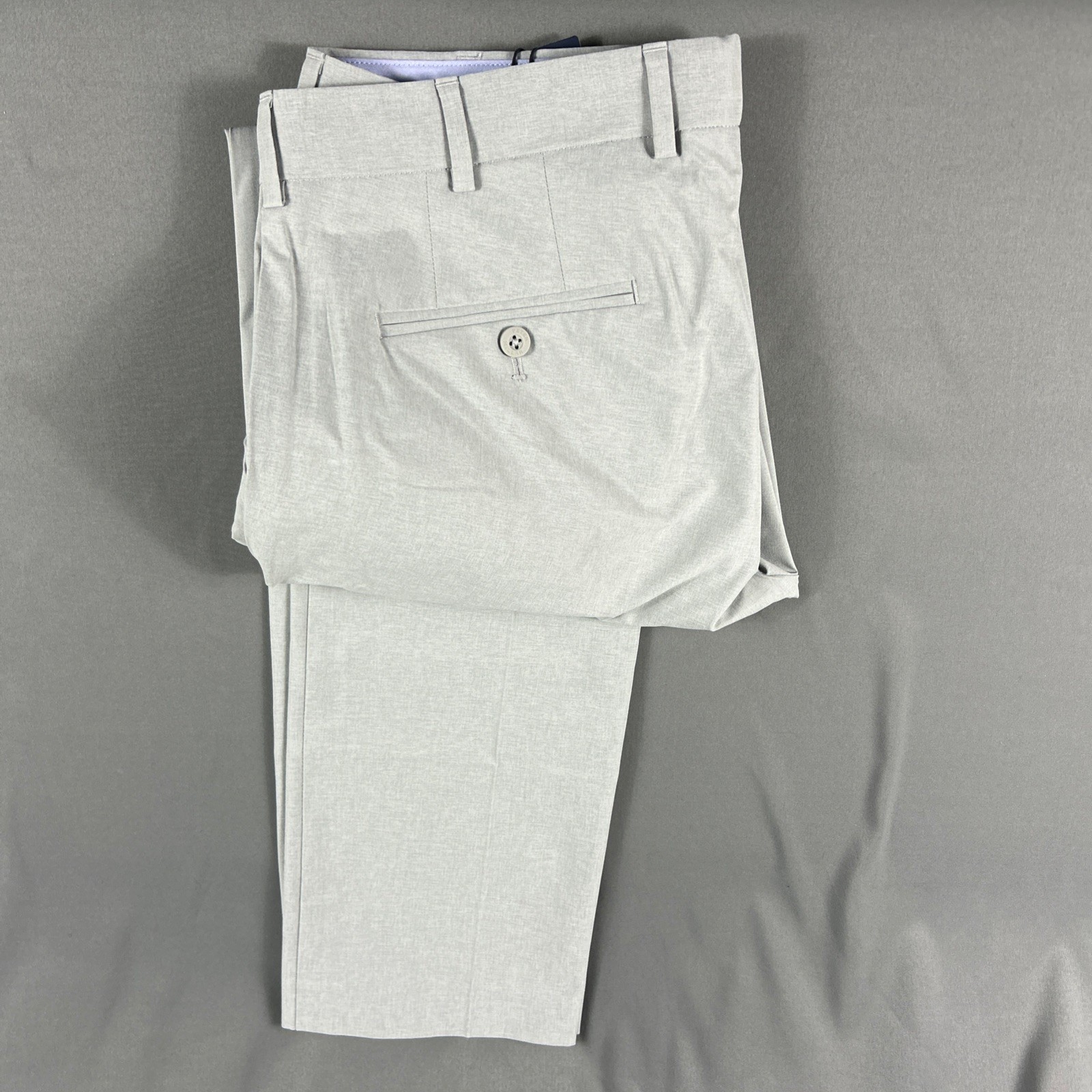 Peter Millar Golf Pants Crown Crafted Surge 34 x 32 Gale Gray NWT MSRP $185
