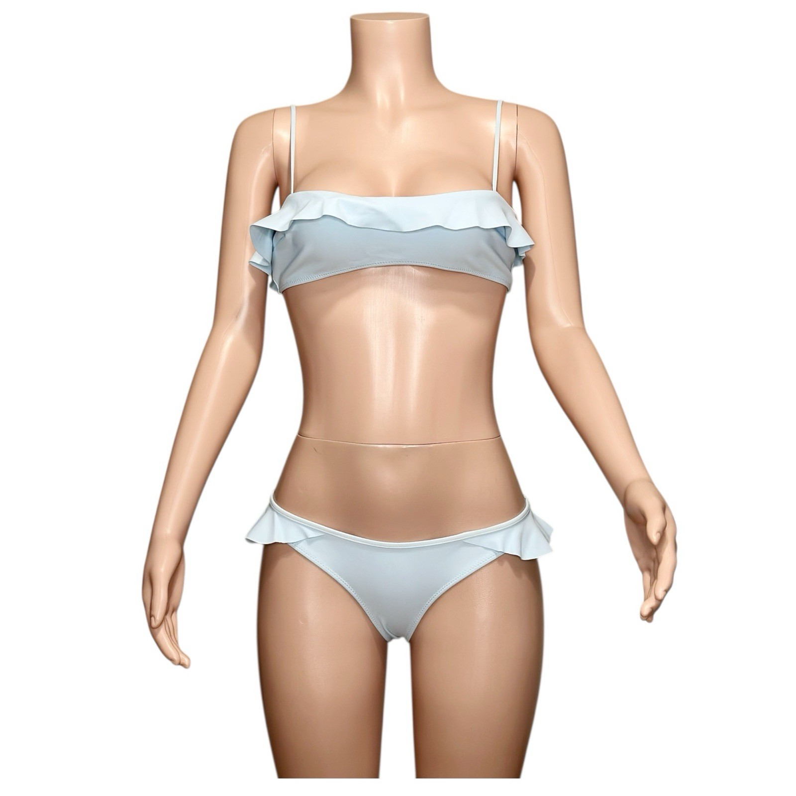 NWT BEC & BRIDGE Set Bella Top & Bella Bottom, Sky Blue, 4 (US)