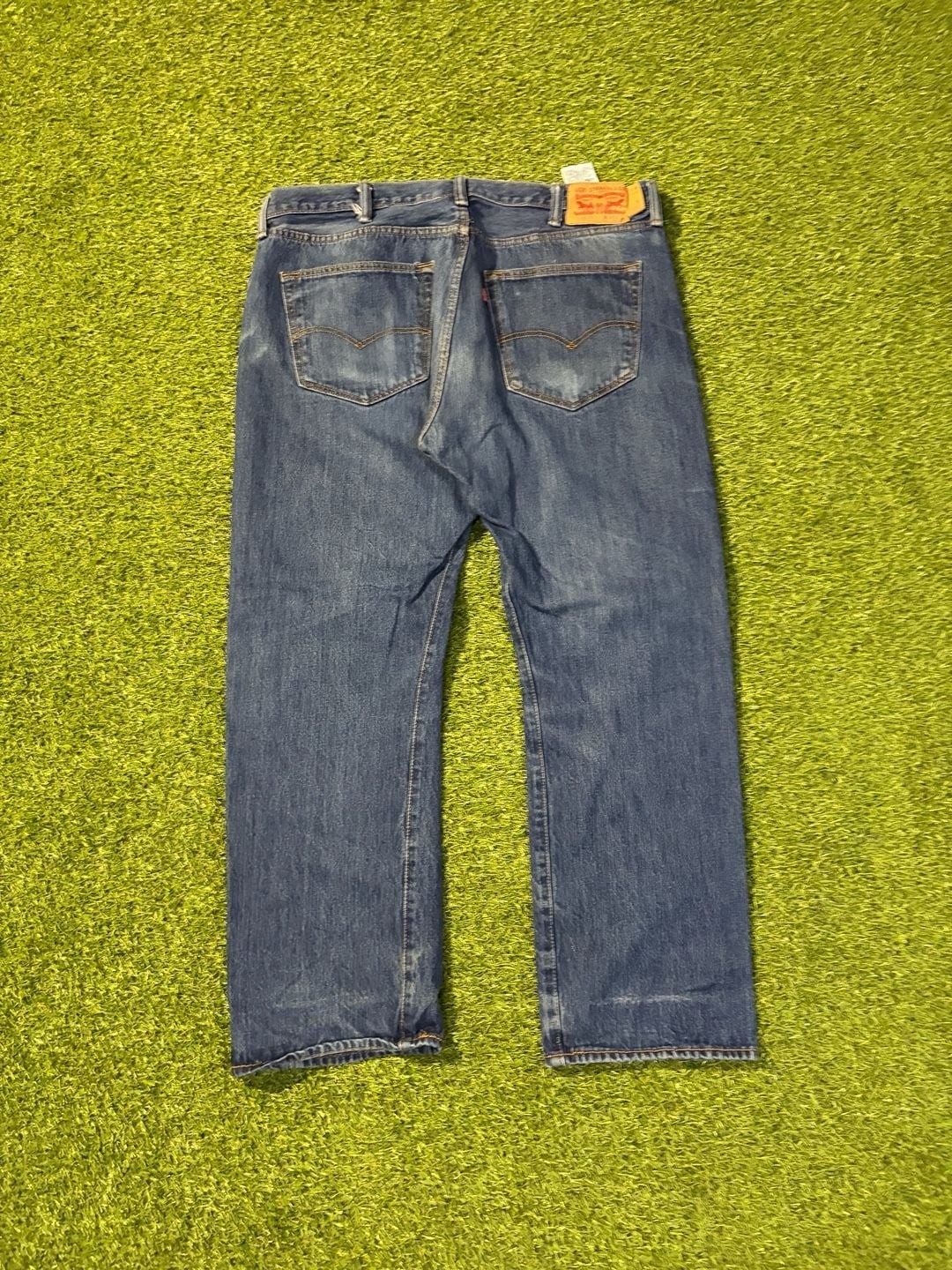 Baggy Levi’s 501 Original Fit Button Fly Denim Jeans