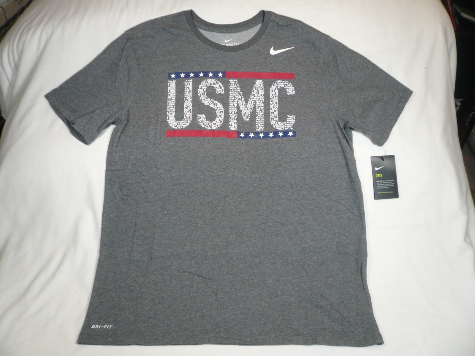 Nike USMC Marine Corps US Military Multi Sizes BRAND NEW Shirt USA NWT Pledge