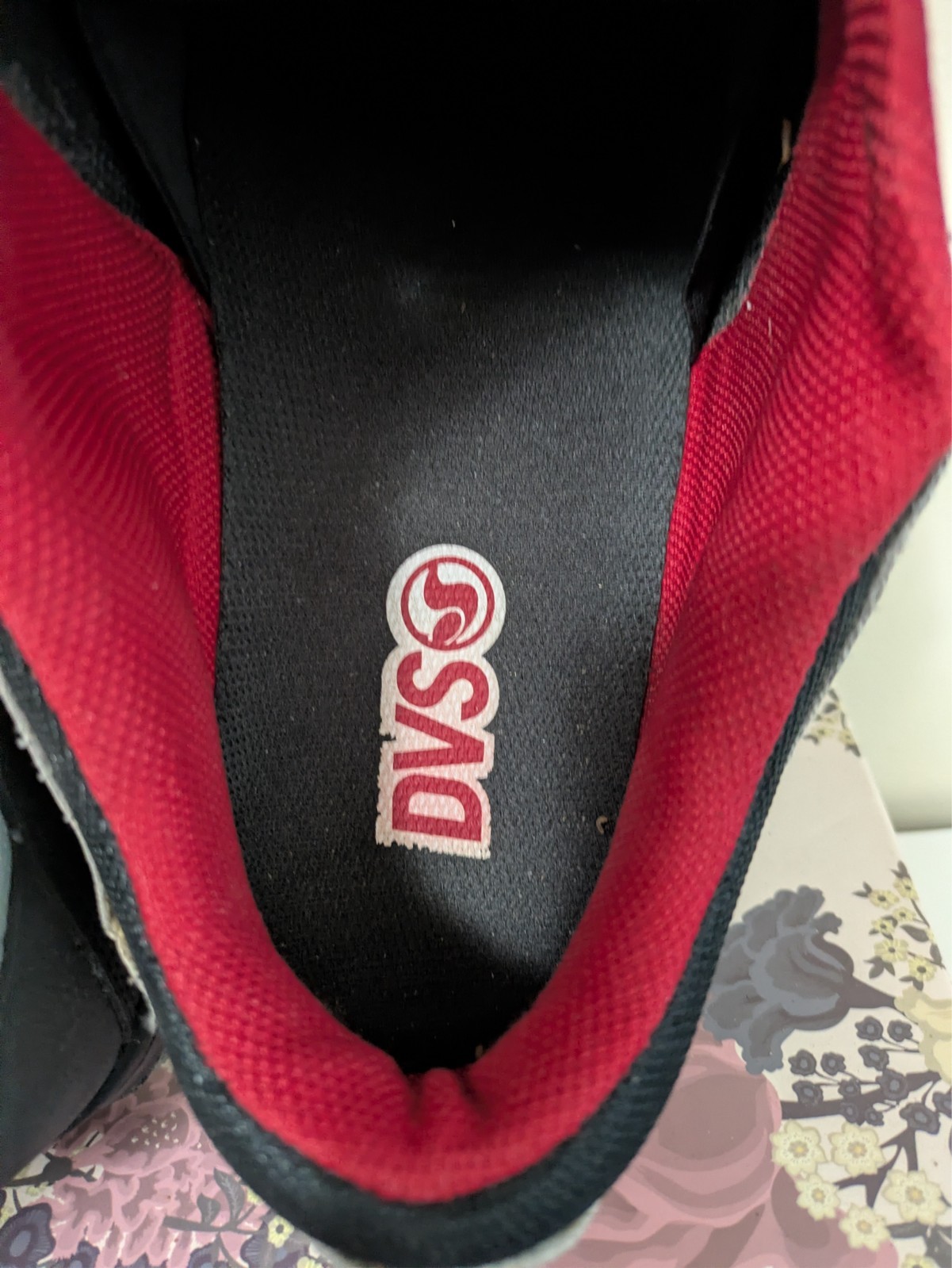 DVS MEN’S Ignition Men’s BLACK/CHARCOAL/RED Size 11.5