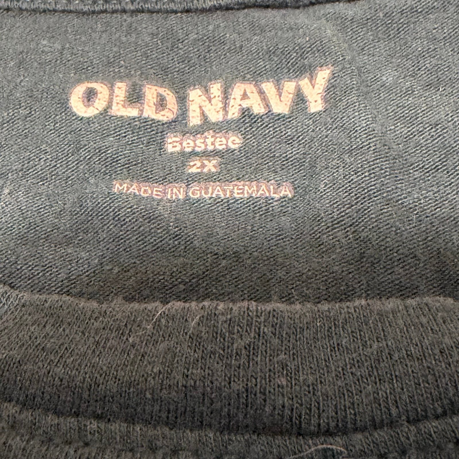 Old Navy Bestee Teal Green Cropped Tee Shirt Size 2X