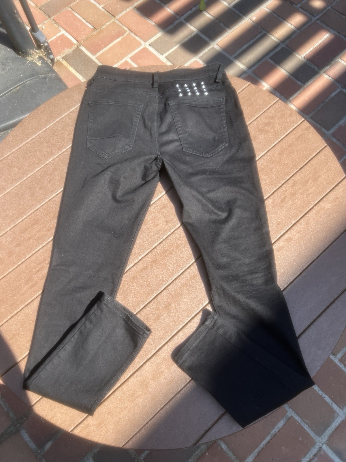 Ksubi Van Winkle Black Skinny Jeans Size 30 Waist