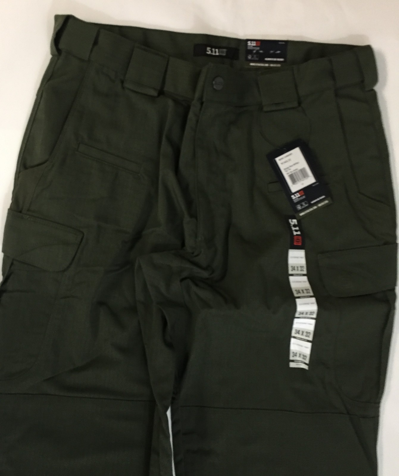 5.11 Tactical Stryke Pant Mens Tdu Green Flex-Tac Ripstop Cargo 74369