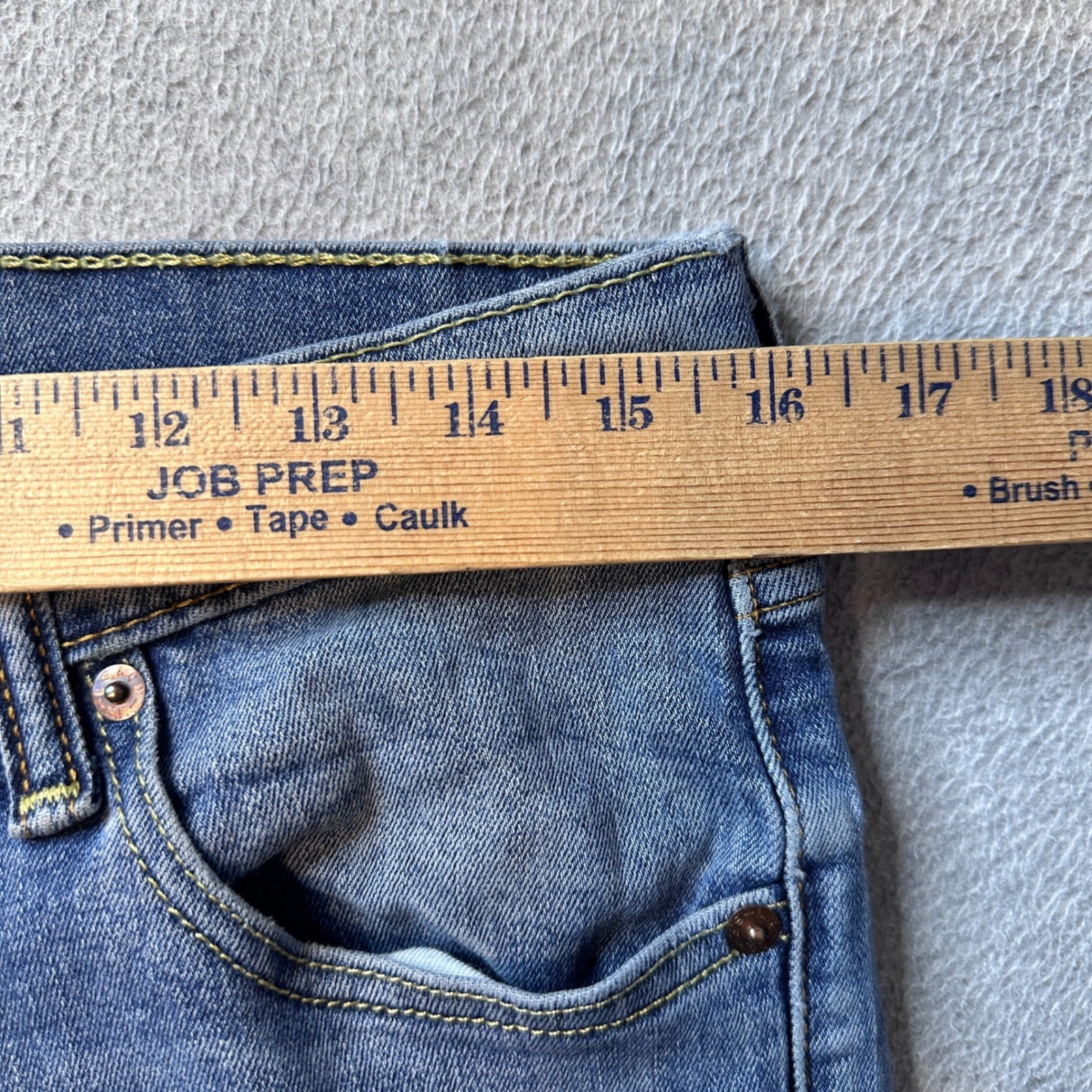 Levi’s 527 Jeans Mens 33×30 (32×27) Blue Slim Bootcut Stretch Denim Western