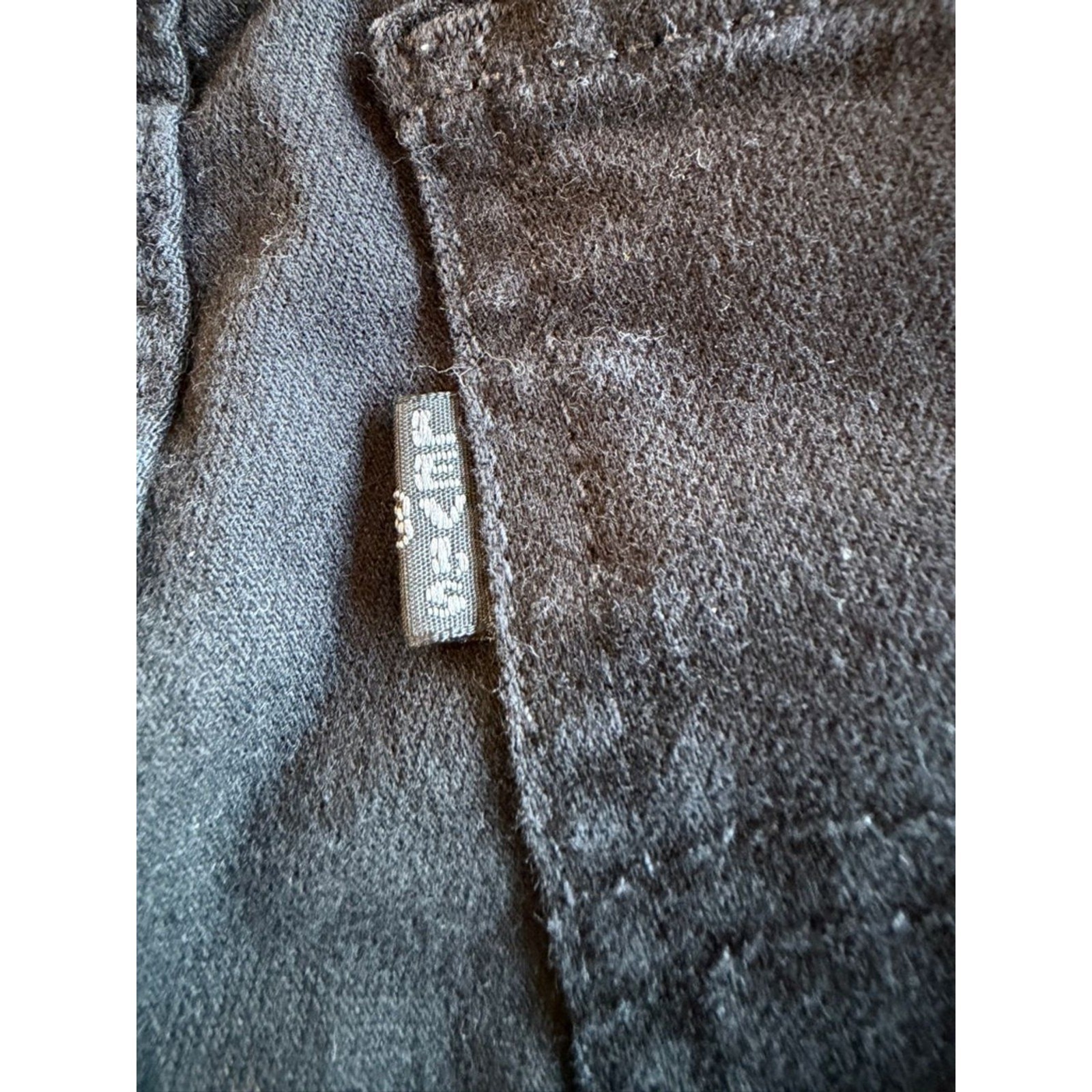 Levi’s Mile High Cropped Flare Jeans Women 29 Black Pardon My French Raw Hem