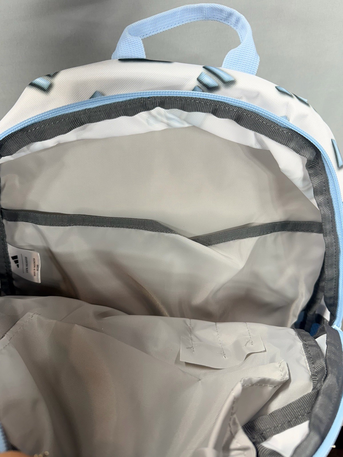Adidas Unisex Affiliate OSFA School/Sports/Travel Backpack Adidas Blue Pink New