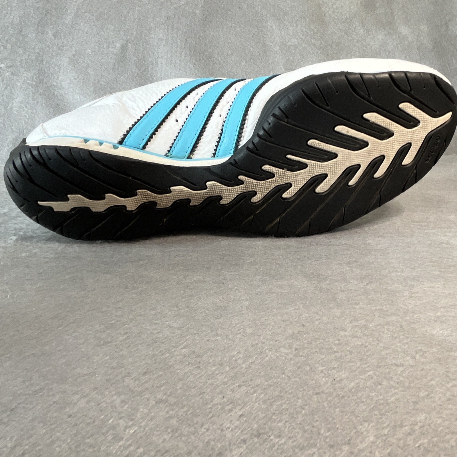 2006 adidas Goodyear Adiracer Lo Men’s Athletic Sneakers White Blue Black