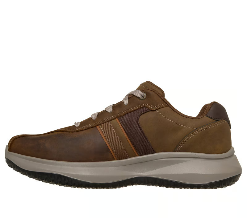 Skechers Shoes Men’s Extra Wide Relaxed Fit Leather Comfort Memory Foam 211229
