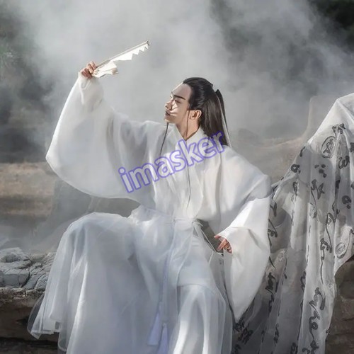 Ming Dynasty Chinese Hanfu Ancient Vintage Costume Cosplay Outfit Embroidery