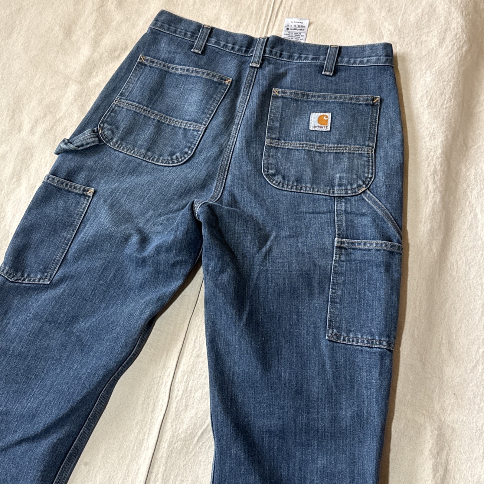 Vintage Carhartt Double Knee Carpenter Jeans Made In Mexico