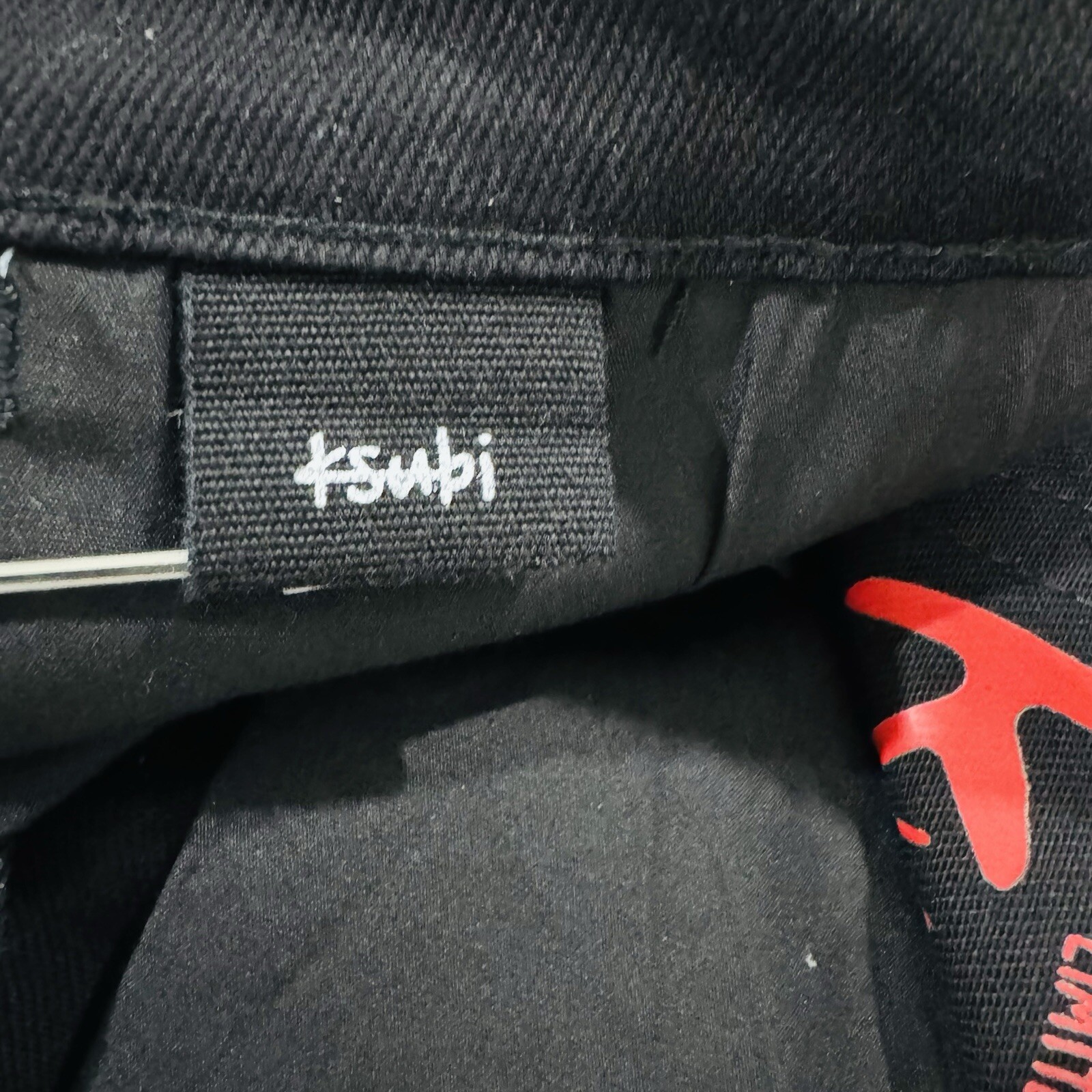 Ksubi X KUSTOM Van Winkle Black Ace Slice Rose Jeans Limited Edition 074/481
