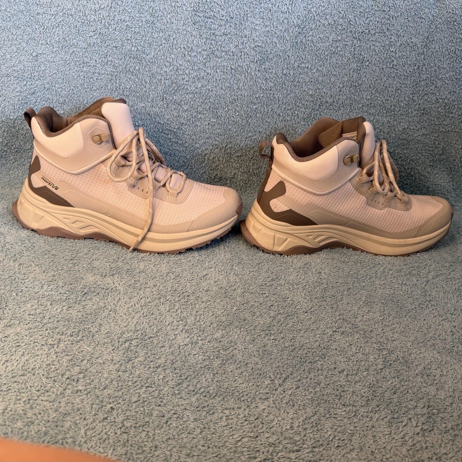 NORTIV 8 Womens Hiking Boots Waterproof Lightweight Outdoor Trekking Size 7 NWOT