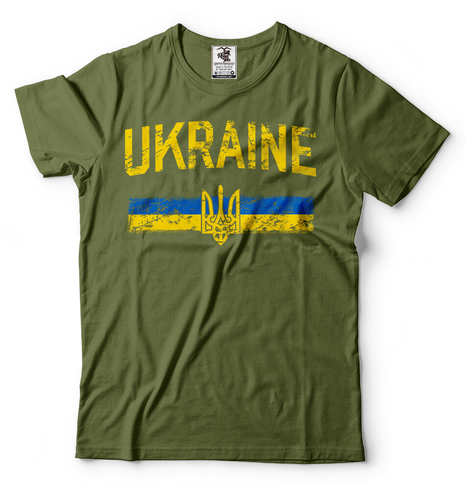 Support Ukraine T-shirt Ukraine Flag Logo Shirt Trident Tryzub Tee shirt