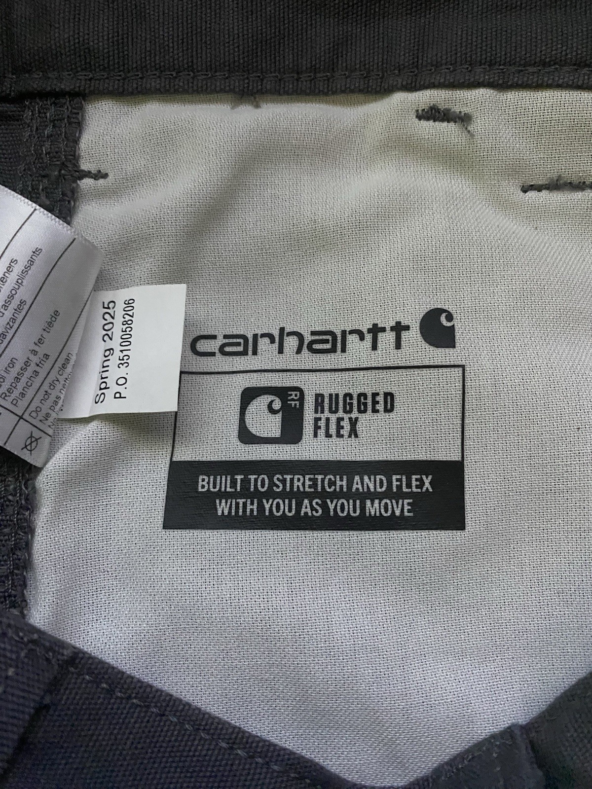 CARHARTT Relaxed Fit NWT Rugged Flex 36 x 32 Mens Pants Jeans Gray 102291 New