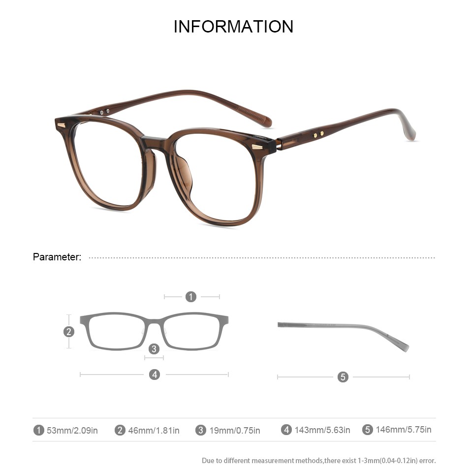 Unisex TR90 Photochromic Brown Single Vision Reading Glasses Outdoor Sunglasses