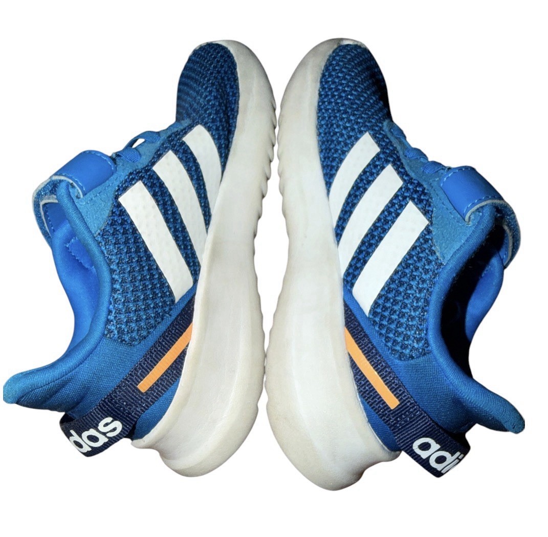 🔥 Adidas Racer Cloudfoam Unisex Toddler Sneakers Size 11k 🔥