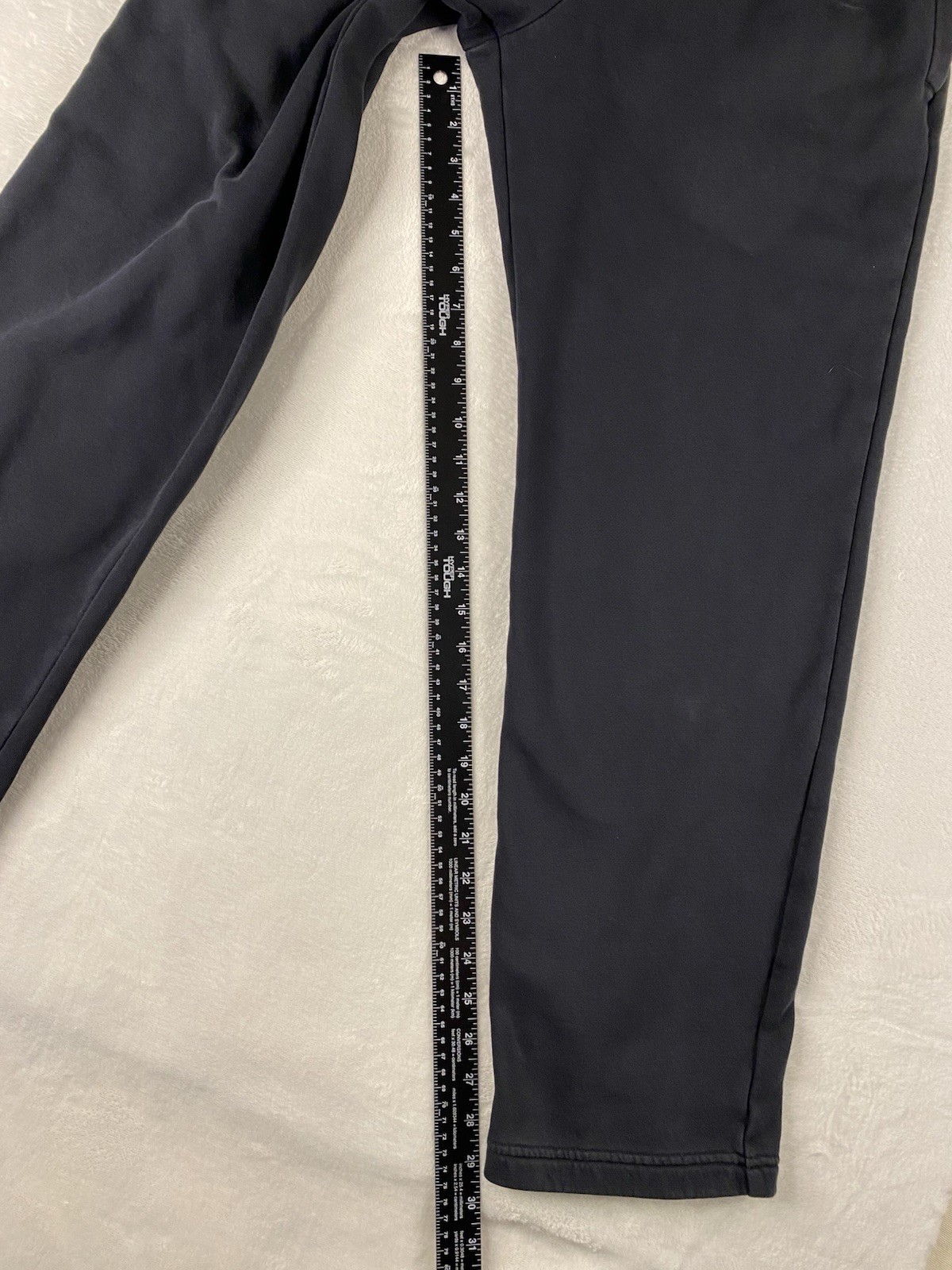 Under Armour Mens Black Fleece Sweatpants S No Cuff Baggy