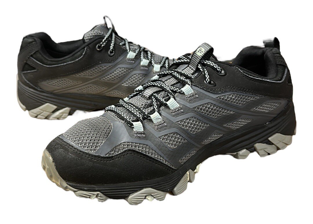 Merrell Moab FST Gray Black Outdoors Women’s Hiking Shoes #J37168 Granite 10.5