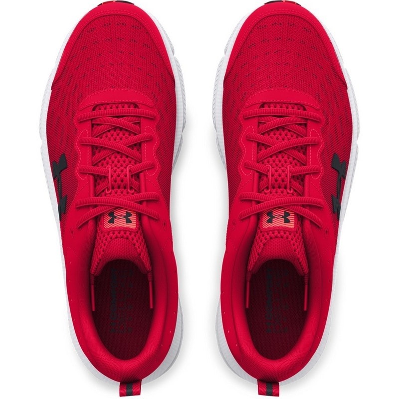 Under Armour 3026175 Men’s UA Charged Assert 10 Running Shoes, Red, Size 7
