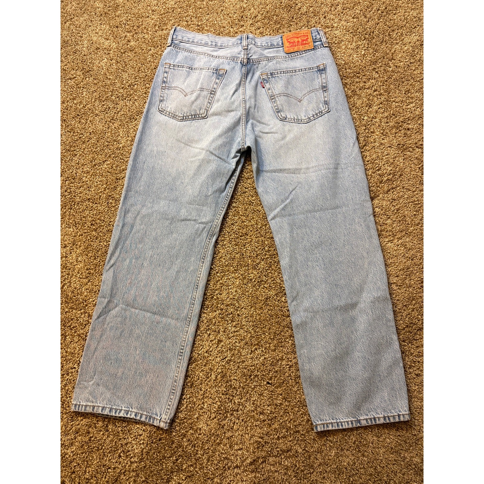 Levi’s 565 ’97 Loose Fit Straight Leg Light Wash Jeans Mens Size 34×30 Y2K