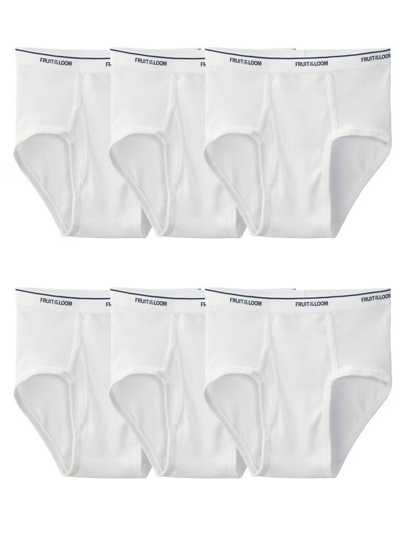 Fruit of the Loom 6 Men’s Briefs Underwear White and Colors Imperfect XL-2XL-3XL