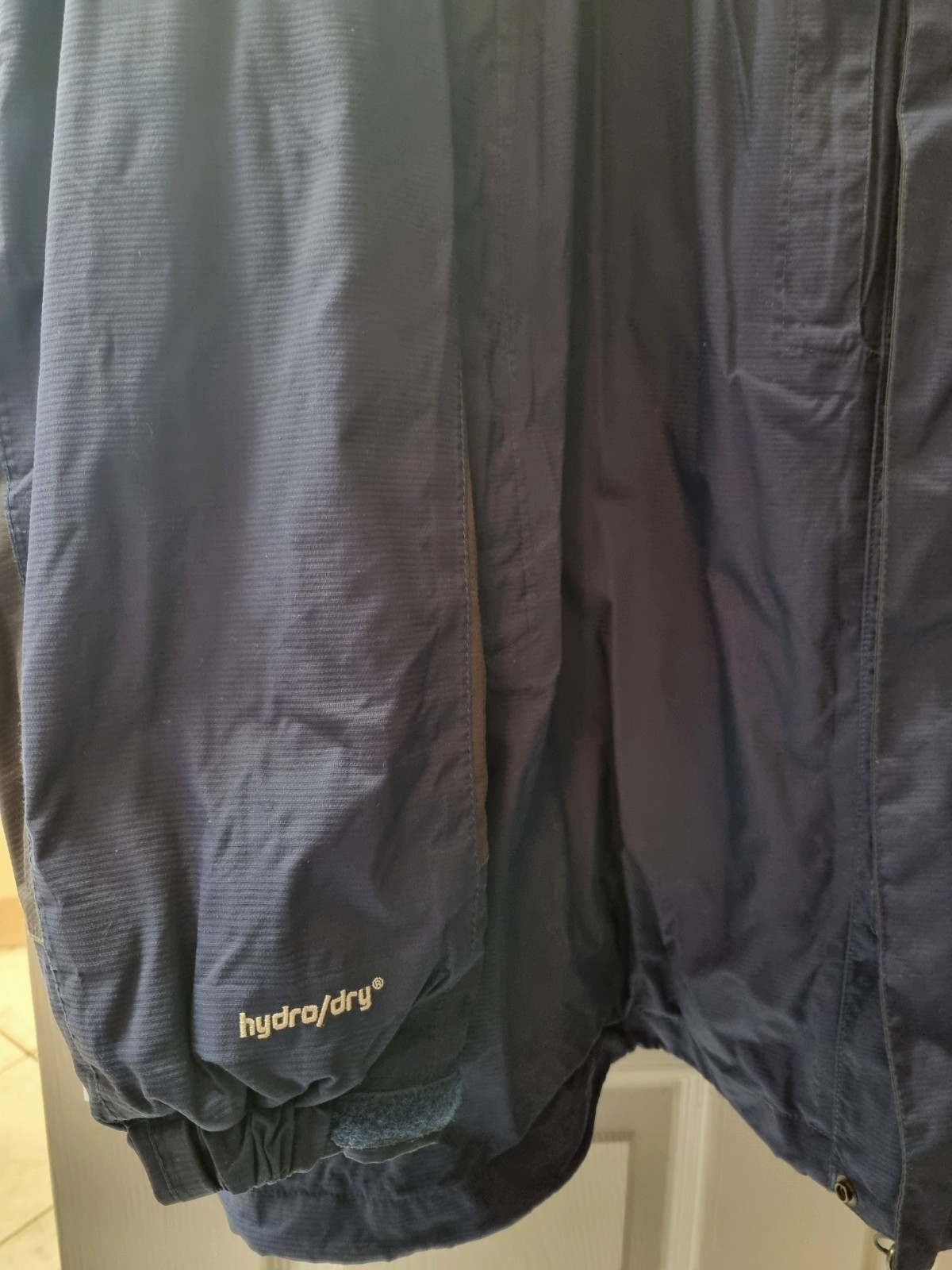 Vintage Sprayway Hydro Dry 3 In 1 Waterproof Jacket XXXL Navy Blue Inside Fleece