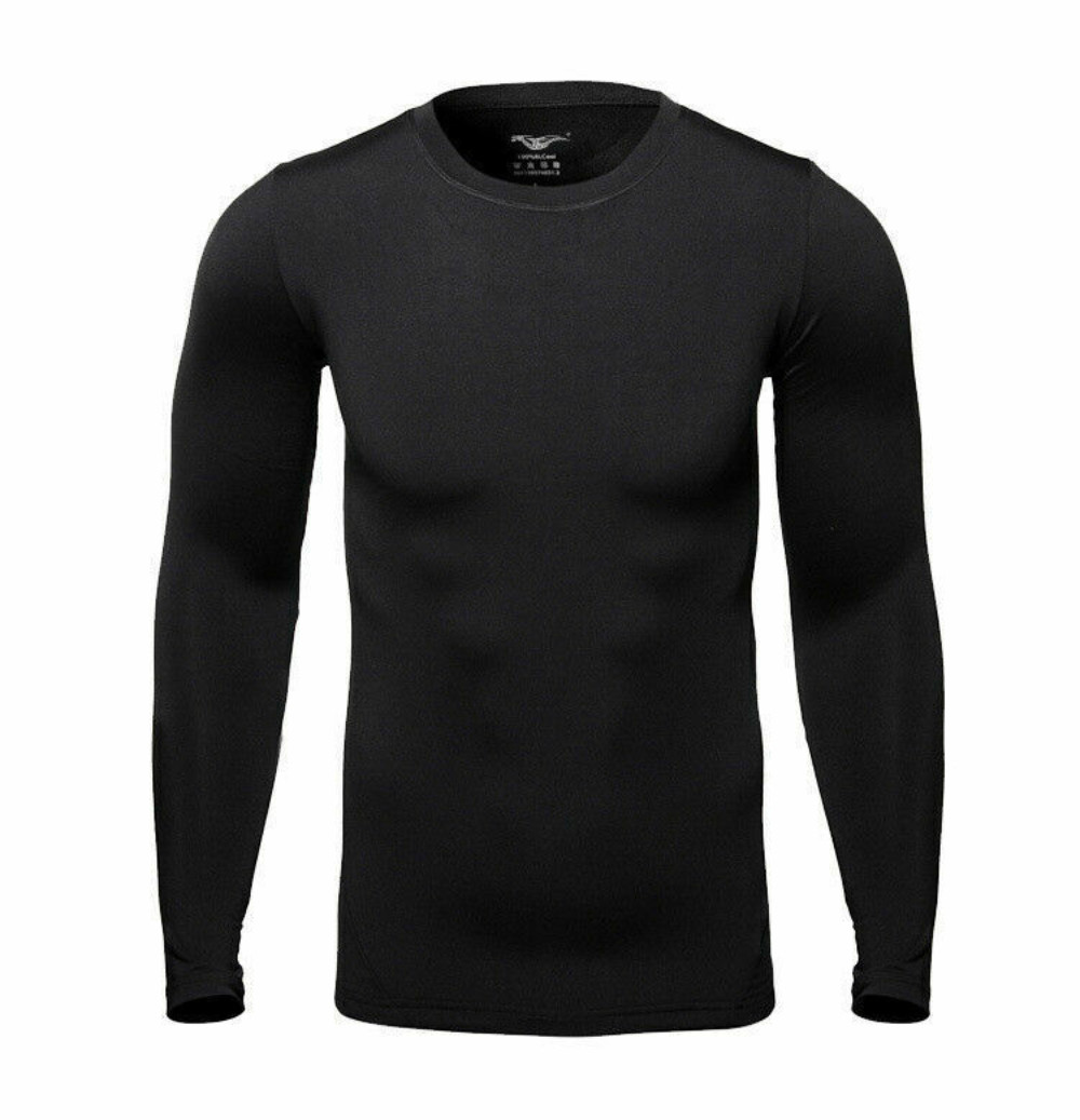 Winter Men Ski Fleece Thermal Long Johns Underwear Set Base Layer Top & Bottom