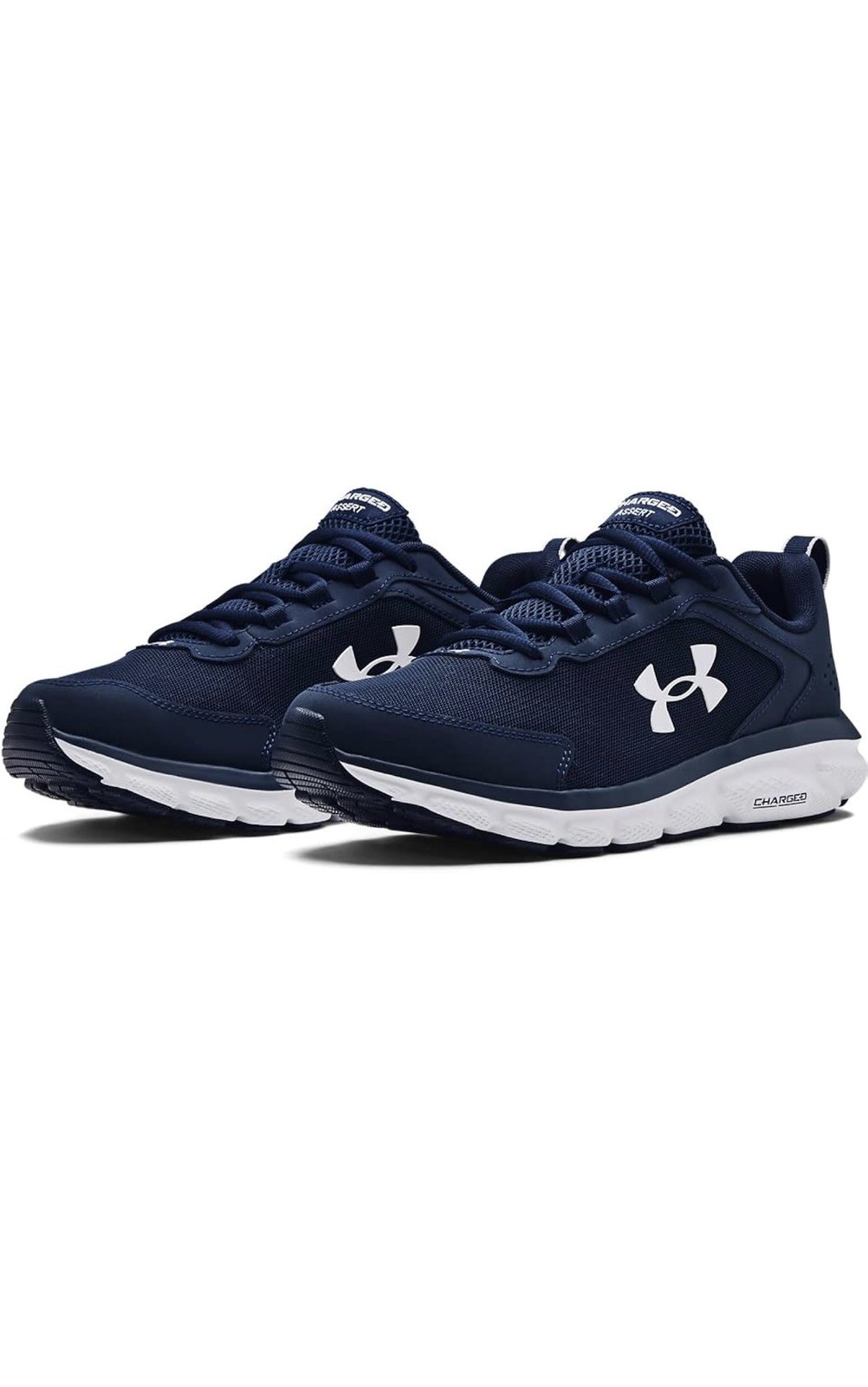 Under Armour Men’s Charged Assert 9 Running Shoe 11 4E wide navy blue