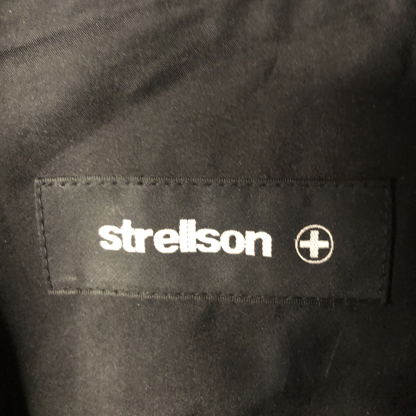 Strellson Switzerland Men’s GR 46 Black “Jetson”Jacket Pockets Full Zip Lined
