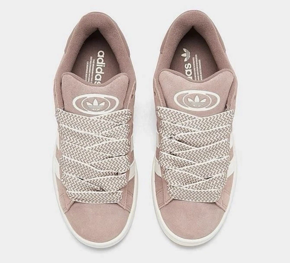 Adidas Campus Originals Warm Clay White Women’s Casual Lifestyle Shoes JR3407
