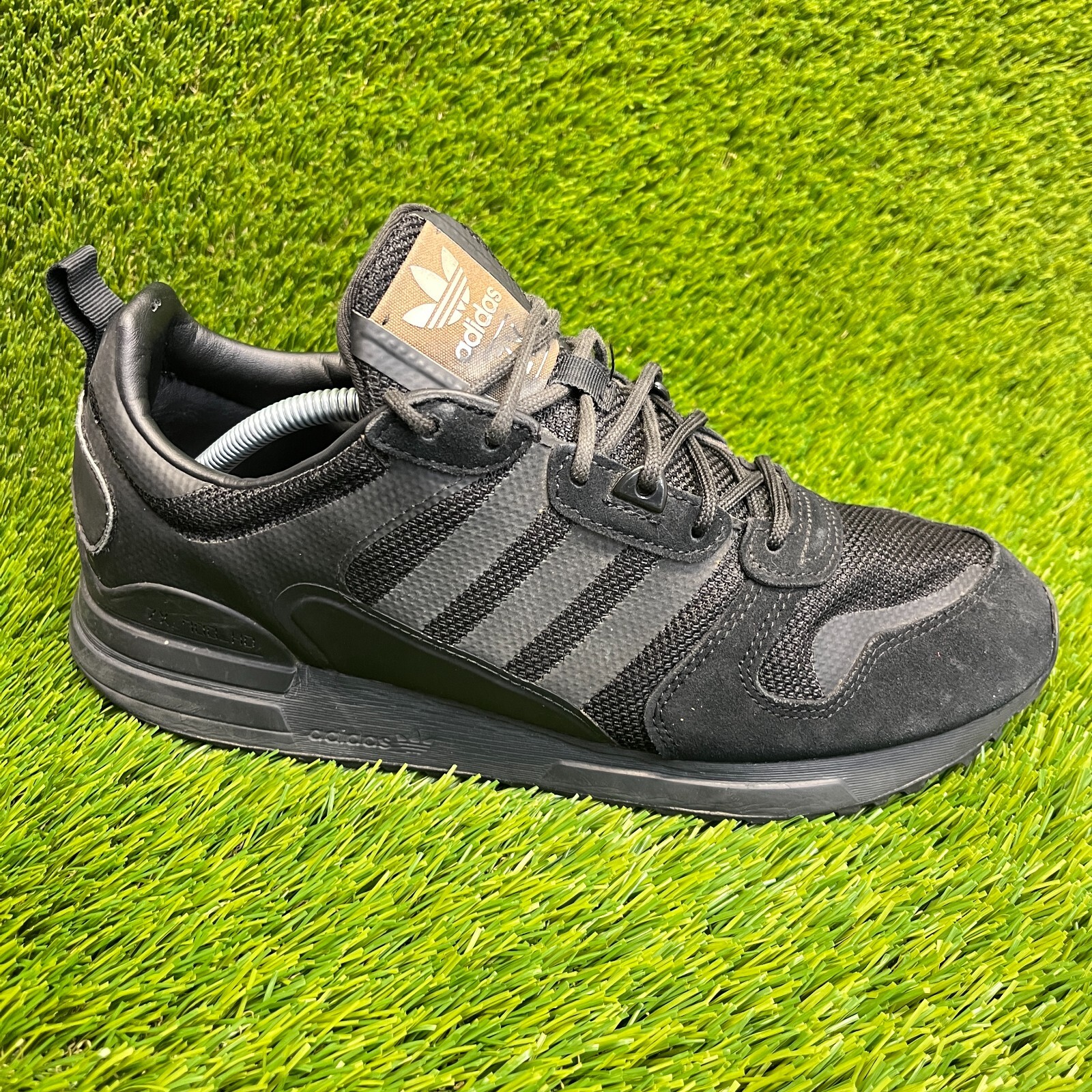 Adidas ZX 700 HD Mens Size 11 Black Gray Athletic Running Walking Shoes Sneakers