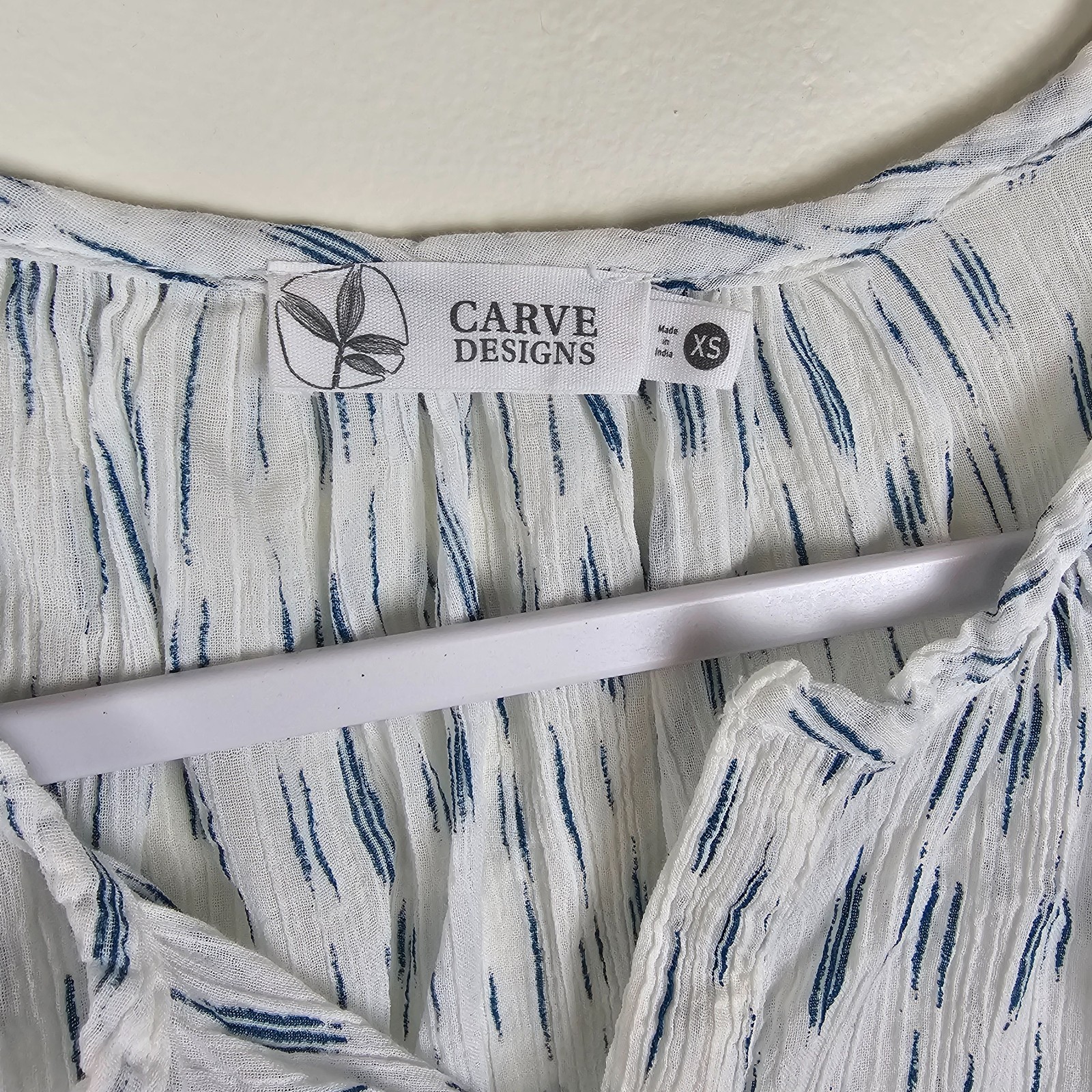 Carve Designs Woman’s Top 100% Organic Cotton Size XS