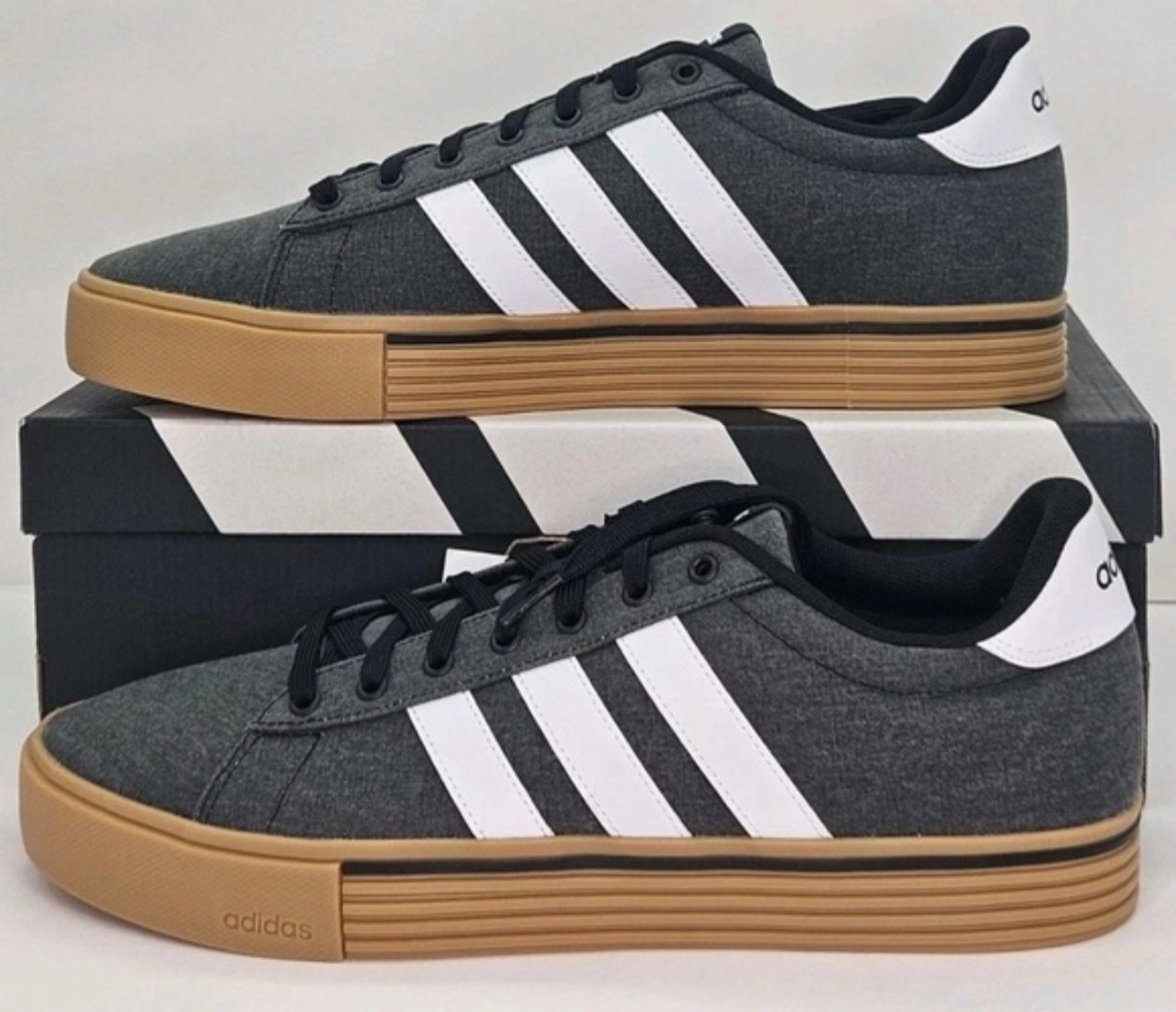 Adidas Men’s Daily 4.0 Sneaker Shoe Black 12M 13W NIB