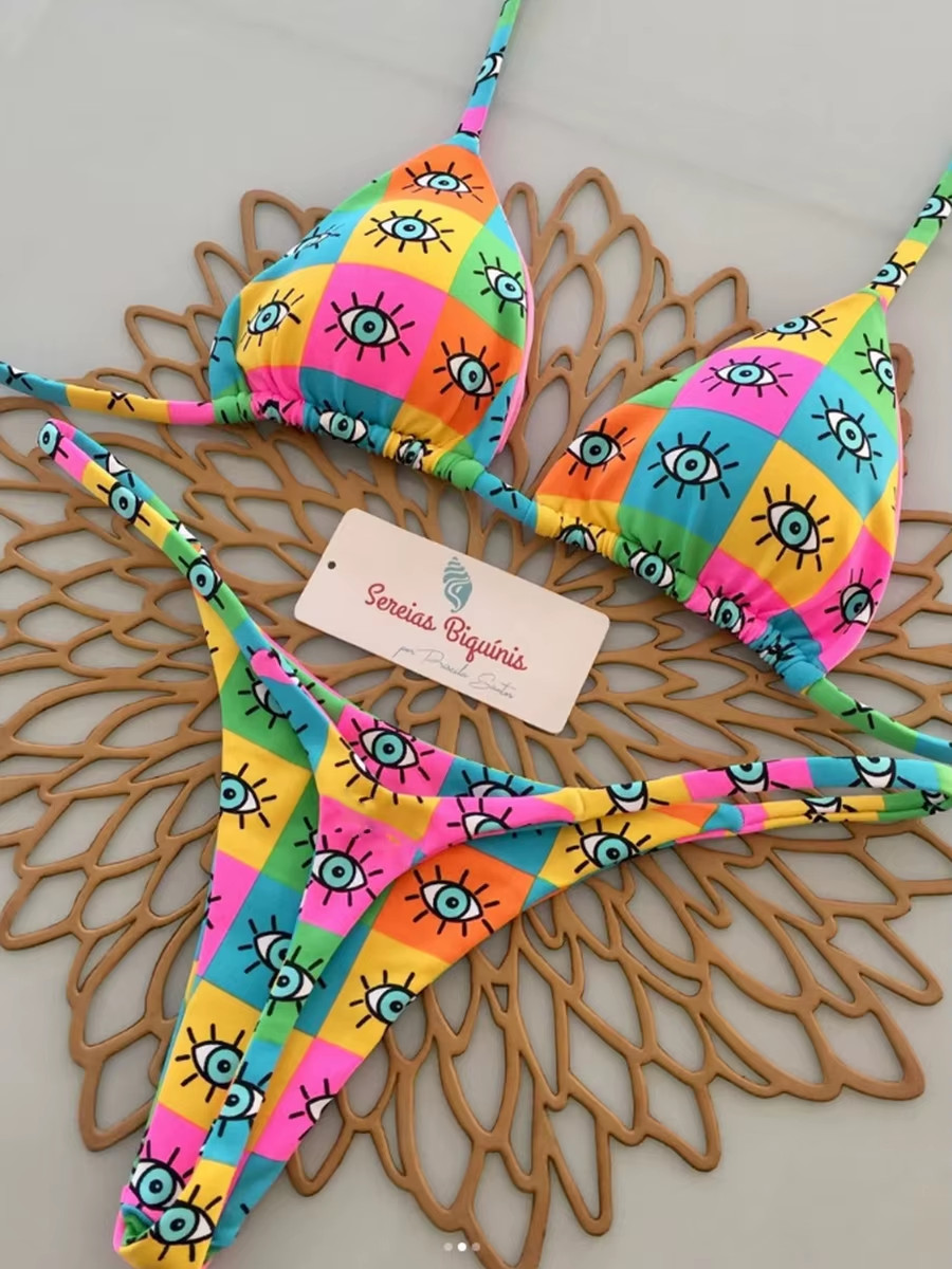 Micro Bikinis 2026 Women Swimsuit New Sexy Swimwear Halter Bikini Set Brazilian
