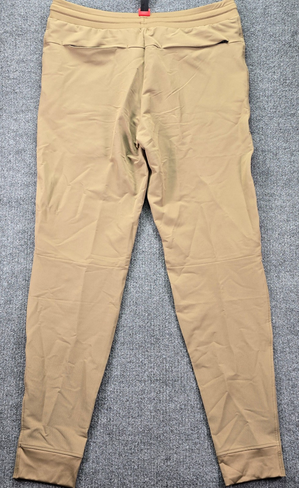 UNRL Apex Pants Mens Large Tall Desert Khaki Chino Performance Drawstring Gym
