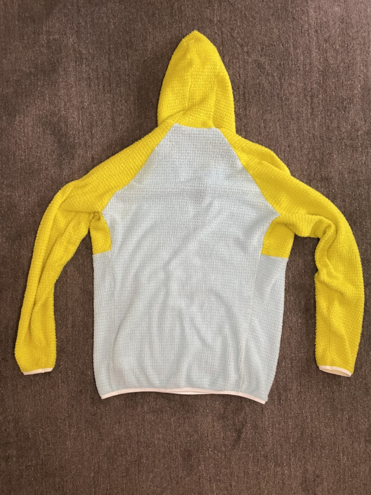 Senchi Designs Hoody – Alpha 120 – Light Blue, Bright Yellow – Men’s XL