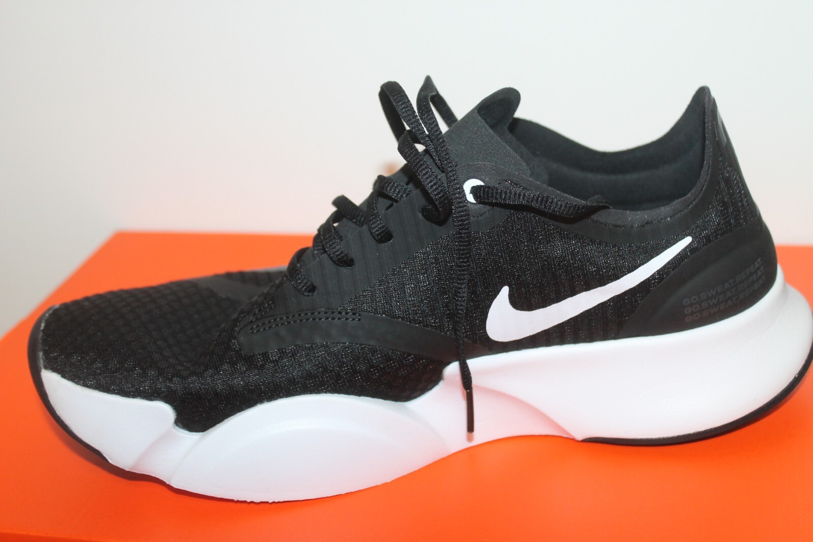 Nike Superrep GO Mens Shoe Sneaker Black White Size 41 42.5 43 45 45.5 46