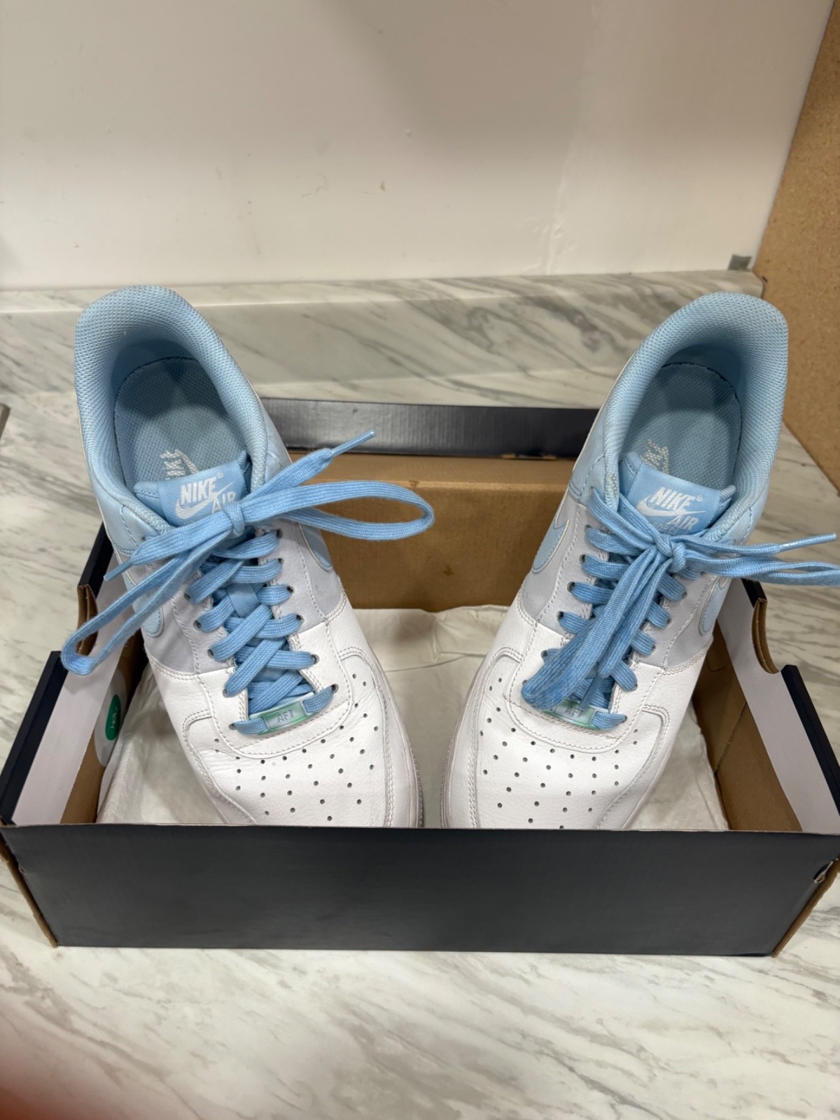 Nike Air Force 1 Low Psychic Blue Size 8.5
