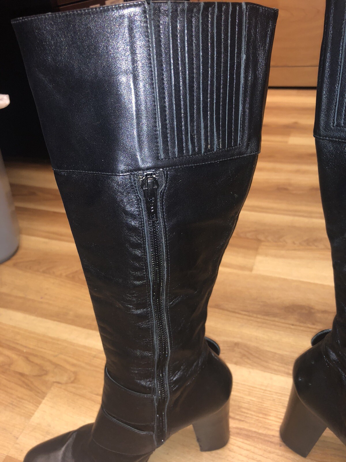 Jessica Bennett Black Pull- On Womens Fashion Boots Size 7