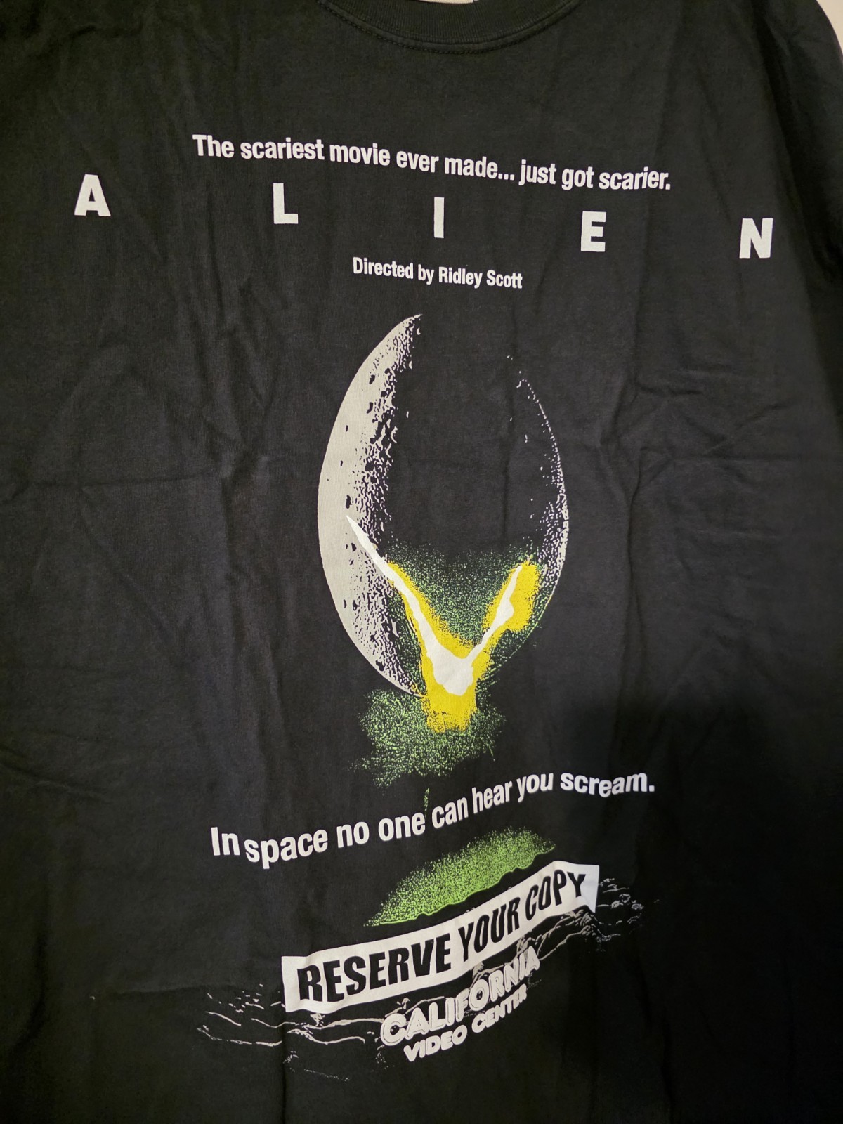 Rucking Fotten Alien 20th Anniversary T-Shirt Double Sided Shirt XL VERY RARE