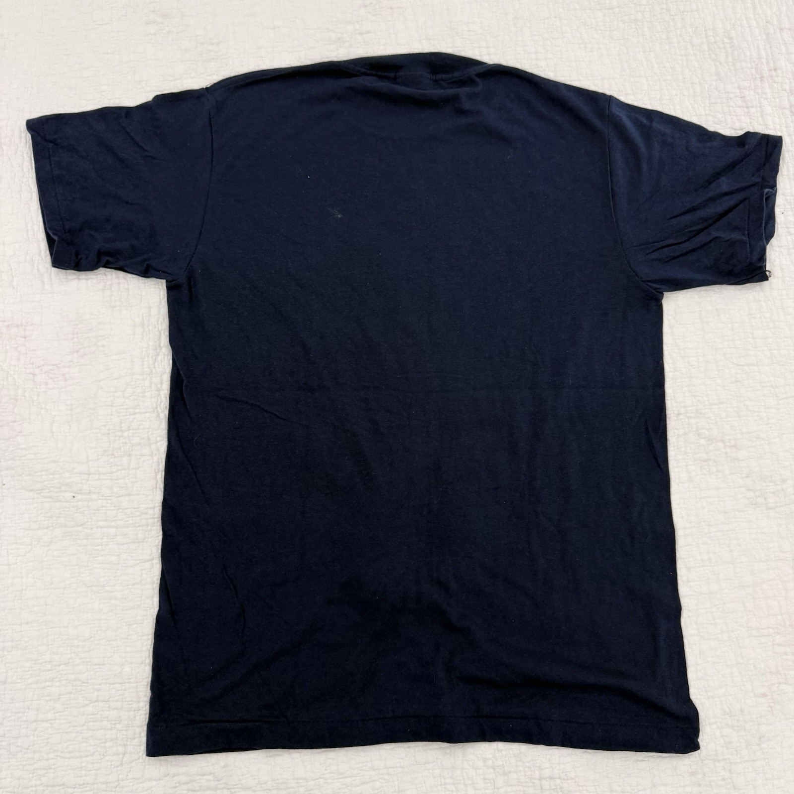 Changes Peanuts Snoopy Woodstock Good Night Navy Cotton Graphic Tee Men M
