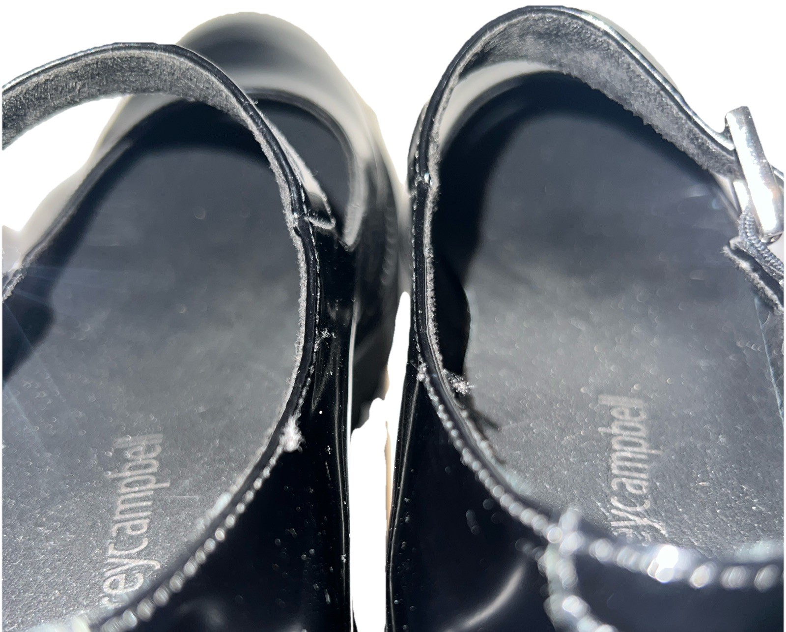Jeffrey Campbell Mary Jane platform Black Buckle Ansley Women 6.5