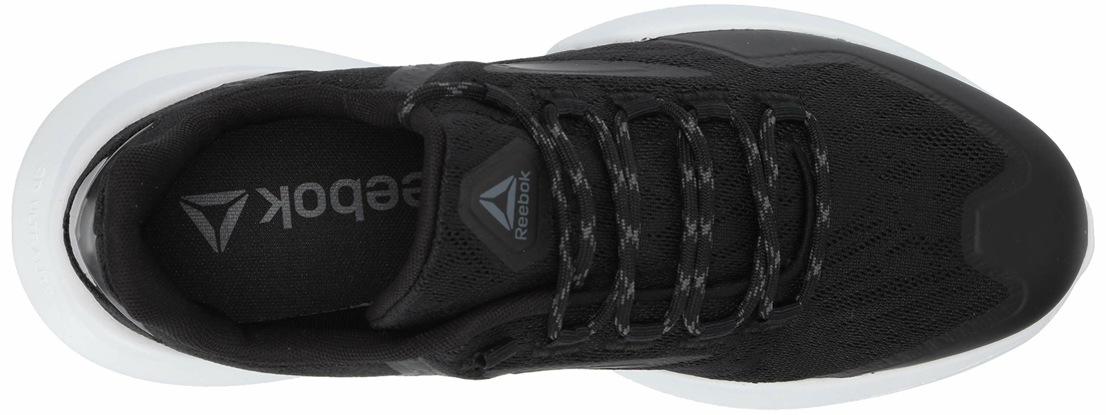 Reebok Men’s Split Fuel Sneaker DV5447 Black/True Grey/White Size 10.5M