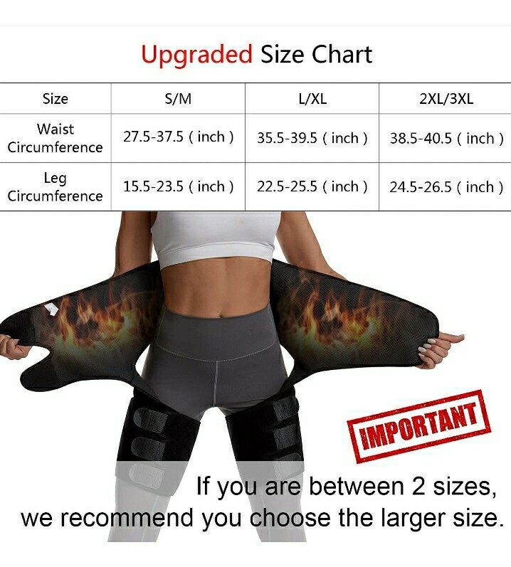 Waist + Thigh Slimming Trainer for Women Neoprene Butt Lifter Shaping, Sz: S/M