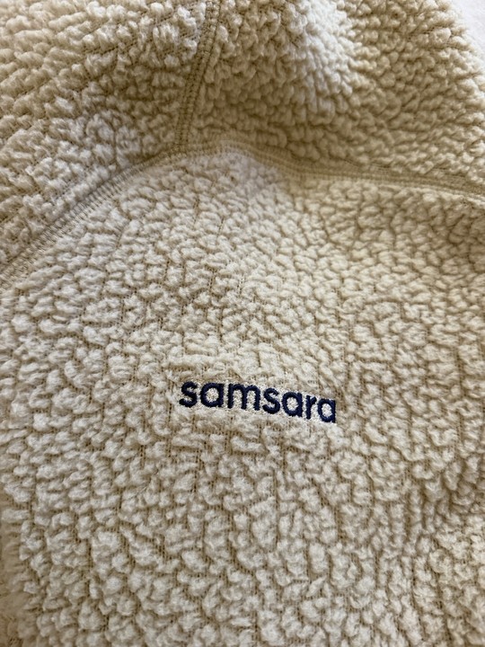 Patagonia Men’s Small Retro High Deep Pile Fleece Full Zip Oatmeal
