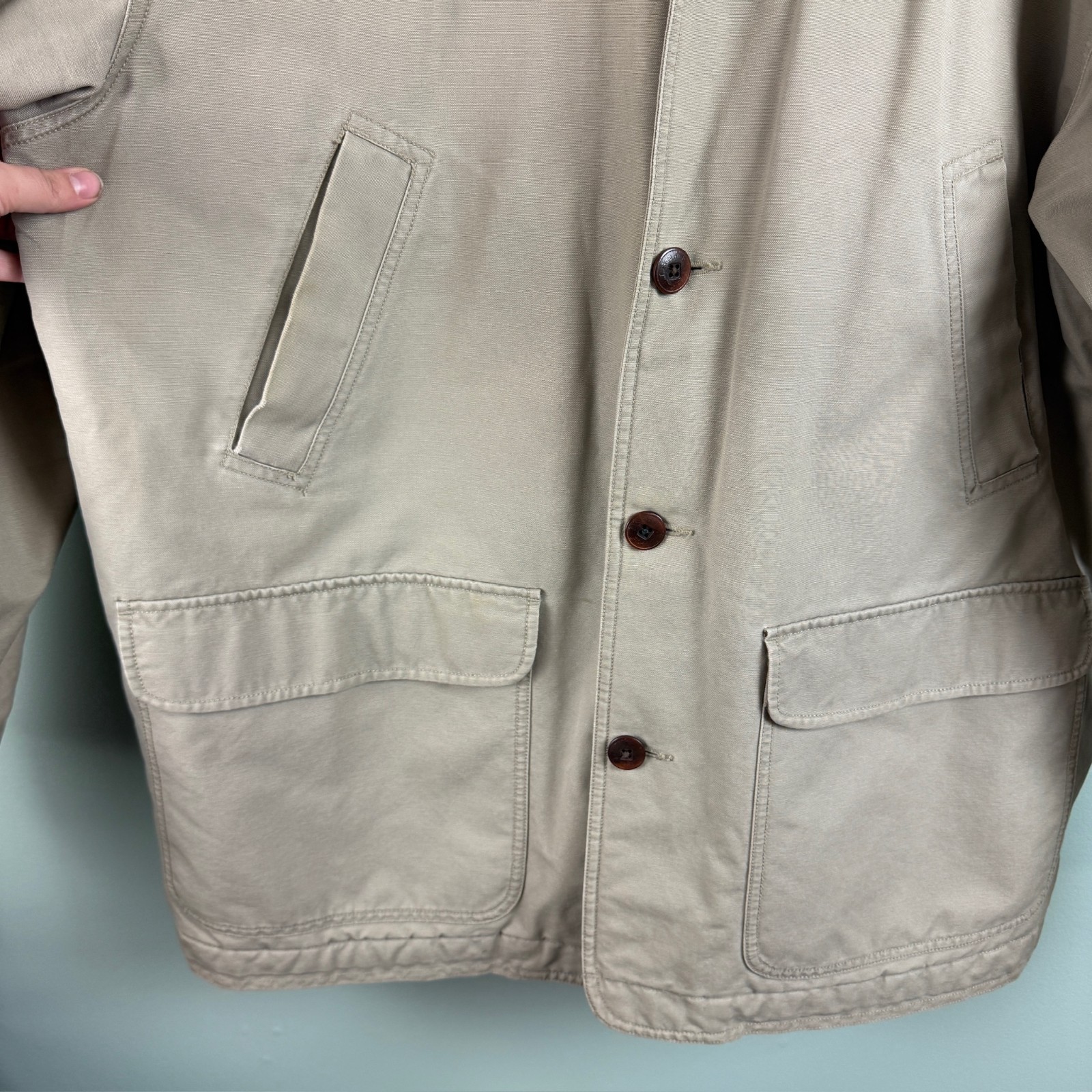 LL Bean Barn Chore Jacket 0 WY20 Field Coat Thinsulate Quilted Lining Mens XXL