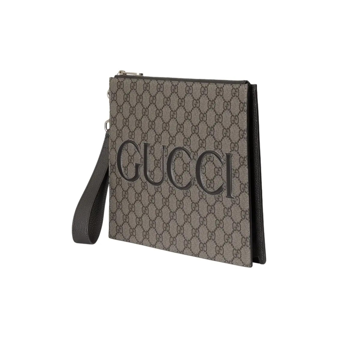 Gucci Brand Logo Zipper Open Supreme Canvas Bag Handbag Men’s 11x1x8.6 in