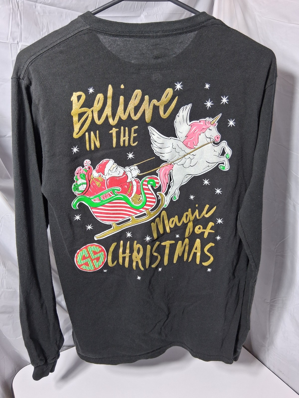 Simply Southern long sleeve holiday Christmas shirt Black