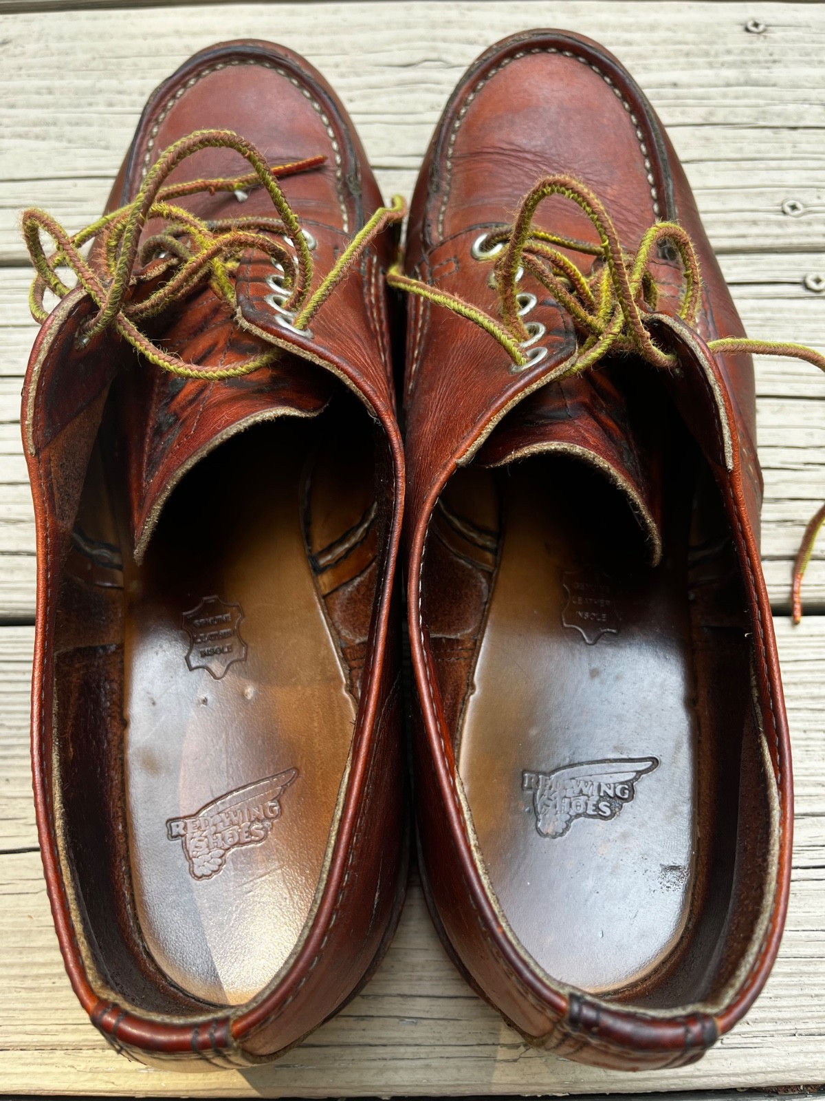 Red Wing Oxford 8092 Moc Toe Boots USA Mens Size 12